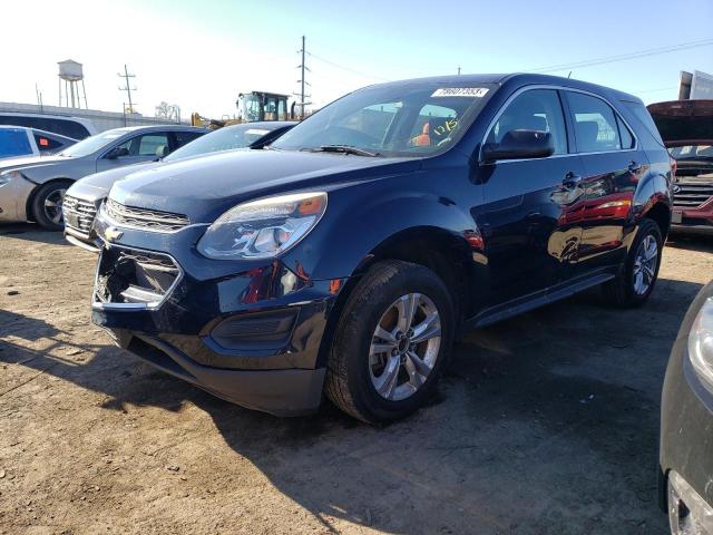 CHEVROLET EQUINOX LS 2017 with VIN 2GNALBEK7H1564690 - Photo from auction
