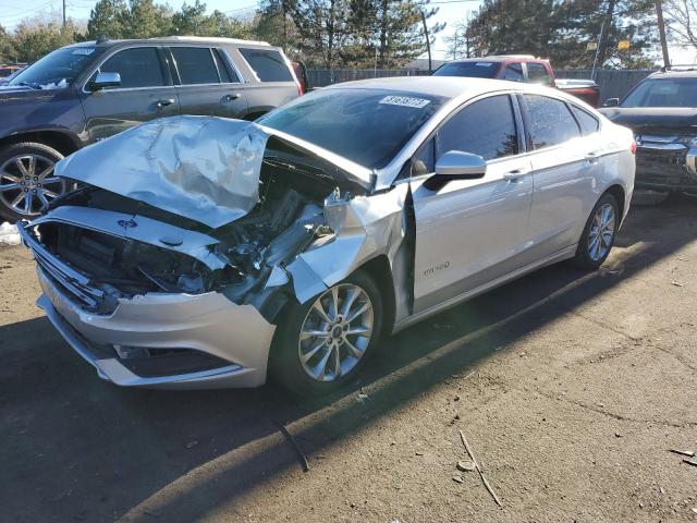 FORD FUSION SE 2017 with VIN 3FA6P0LU8HR380792 - Photo from auction