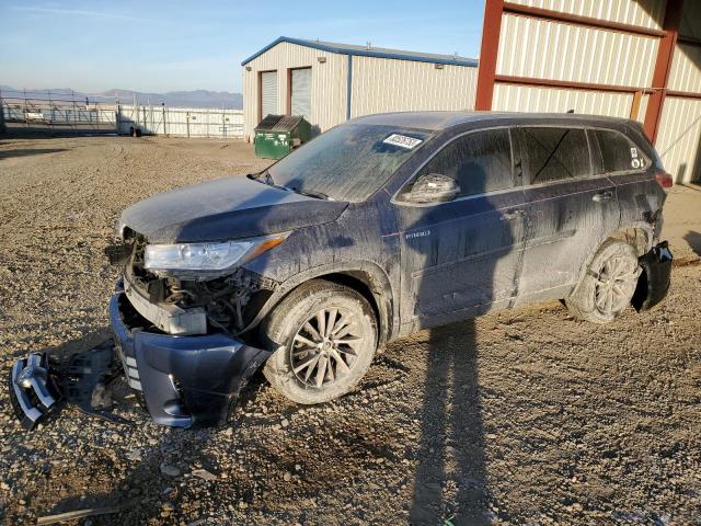 TOYOTA HIGHLANDER 2017 with VIN 5TDJGRFH7HS030624 - Photo from auction