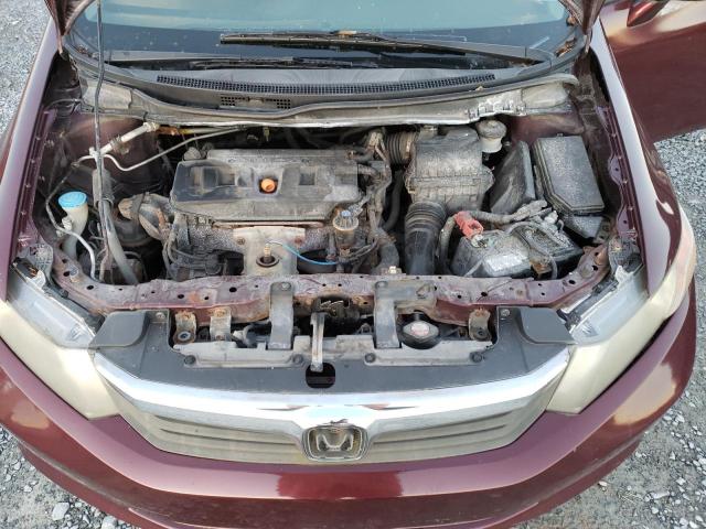 Photo 11 from auction – 2012 HONDA CIVIC LX with VIN 2HGFB2F54CH012382