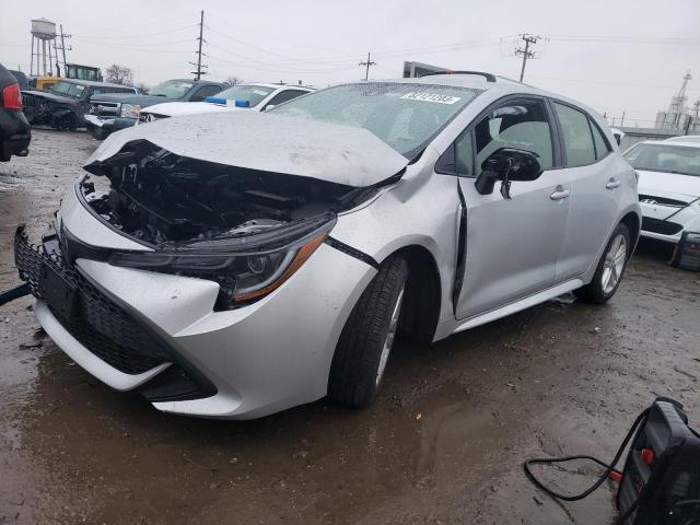 TOYOTA COROLLA SE 2020 with VIN JTND4RBEXL3092848 - Photo from auction