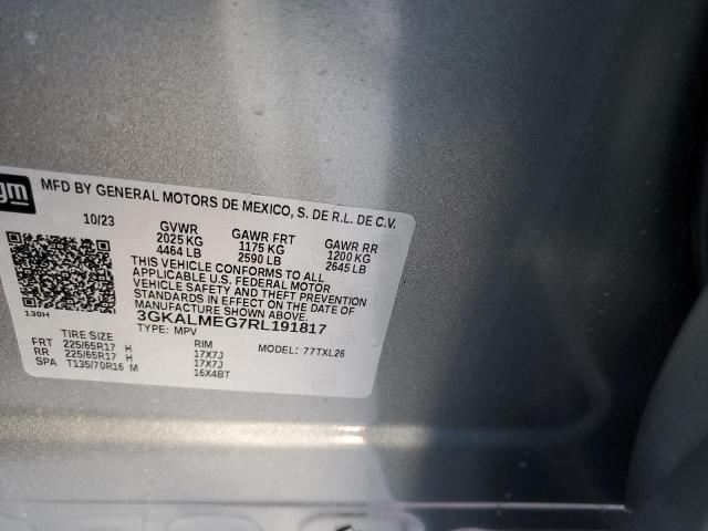 Photo 14 from auction – 2024 GMC TERRAIN SL with VIN 3GKALMEG7RL191817