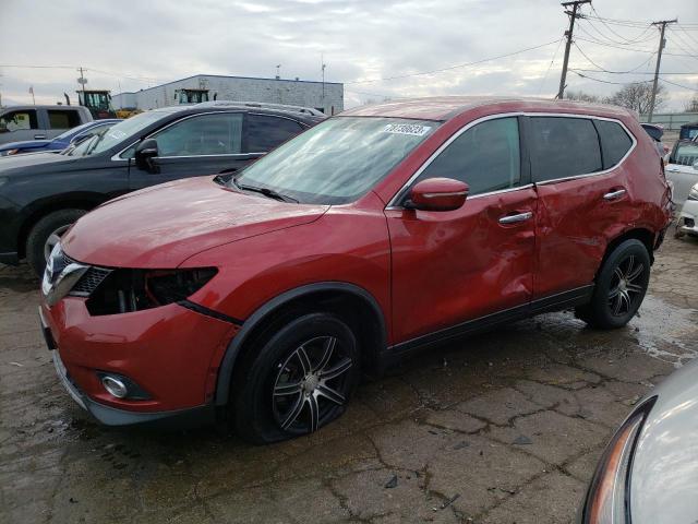 NISSAN ROGUE S 2014 with VIN 5N1AT2MK1EC812301 - Photo from auction