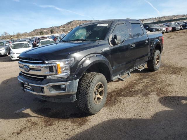 FORD F150 SUPER 2018 with VIN 1FTEW1E52JFB32237 - Photo from auction
