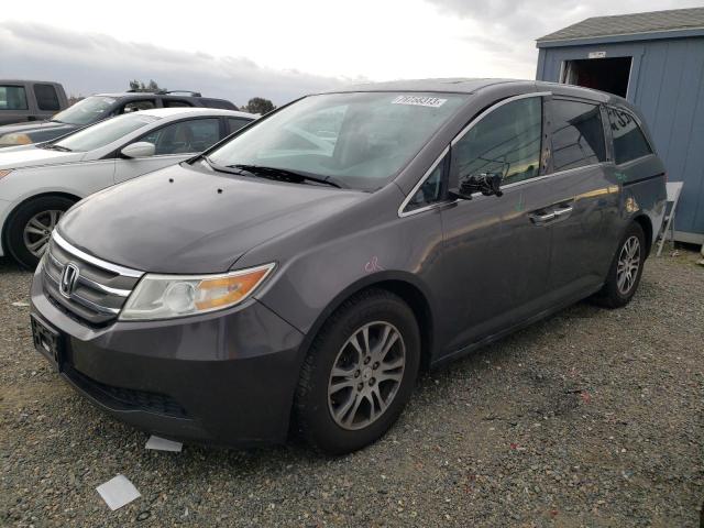 HONDA ODYSSEY EX 2013 with VIN 5FNRL5H63DB063556 - Photo from auction