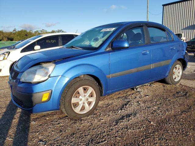 KIA RIO BASE 2009 with VIN KNADE223596531630 - Photo from auction