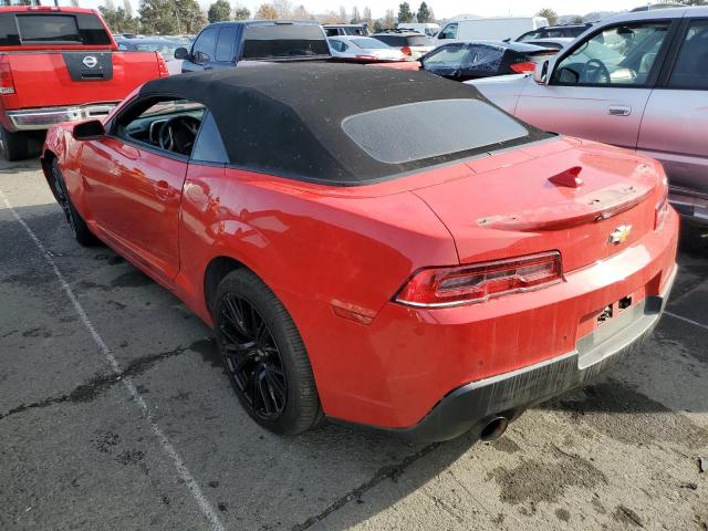 Photo 2 from auction – 2015 CHEVROLET CAMARO LT with VIN 2G1FD3D35F9292059