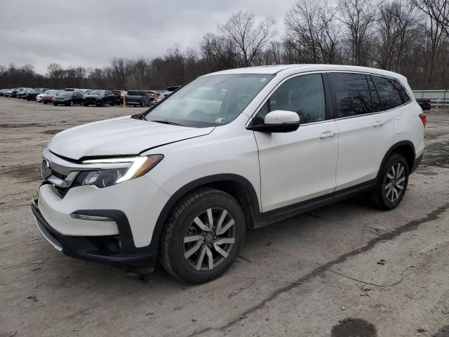 HONDA PILOT EXL 2021 with VIN 5FNYF6H54MB039430 - Photo from auction