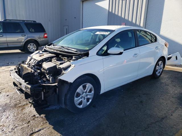 KIA FORTE LX 2017 with VIN 3KPFK4A70HE077915 - Photo from auction