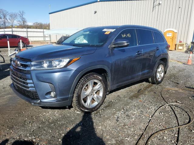 TOYOTA HIGHLANDER 2017 with VIN 5TDDZRFH4HS405831 - Photo from auction