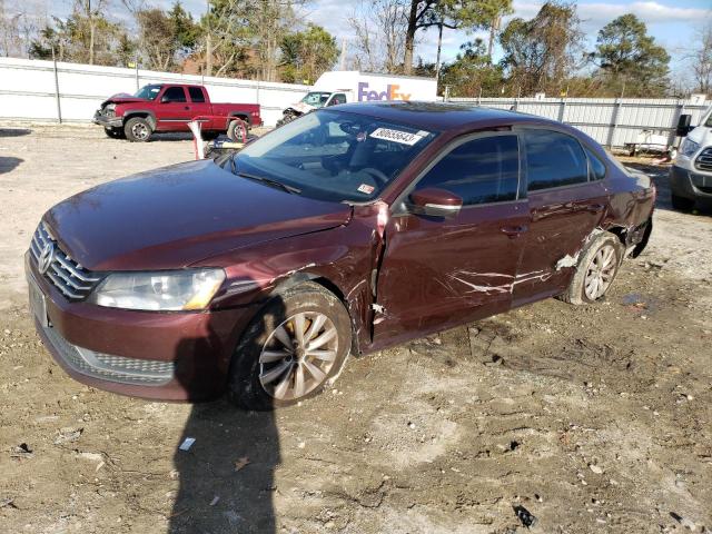 VOLKSWAGEN PASSAT S 2013 with VIN 1VWAP7A37DC003027 - Photo from auction