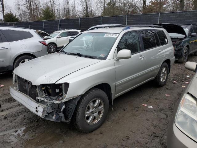 TOYOTA HIGHLANDER 2005 with VIN JTEDP21A950068896 - Photo from auction