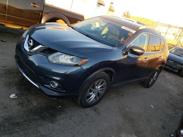 NISSAN ROGUE S 2015 with VIN 5N1AT2MT8FC877656 - Photo from auction