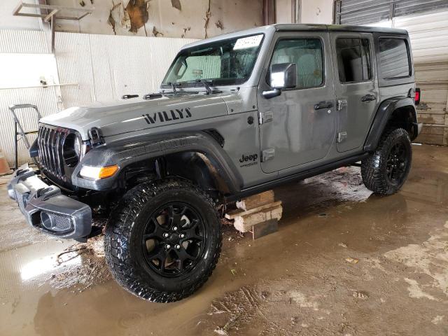 Photo 1 from auction – 2021 JEEP WRANGLER U with VIN 1C4HJXDM0MW541817