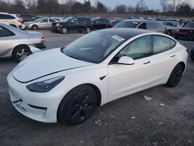 TESLA MODEL 3 2023 with VIN 5YJ3E1EB1PF389306 - Photo from auction