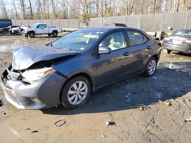 TOYOTA COROLLA L 2015 with VIN 2T1BURHE6FC242002 - Photo from auction
