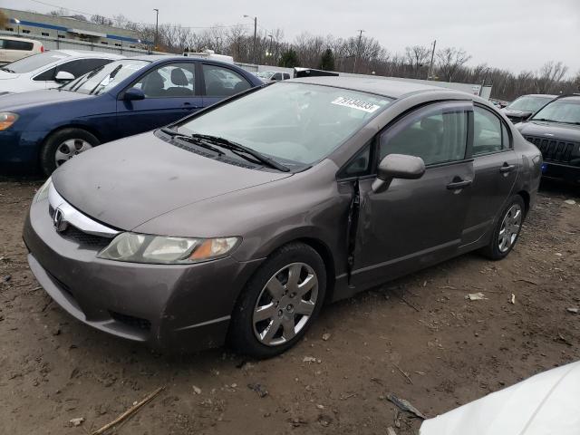 HONDA CIVIC LX 2011 with VIN 2HGFA1F5XBH523090 - Photo from auction