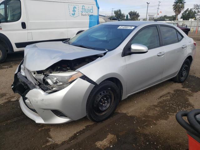 TOYOTA COROLLA L 2015 with VIN 5YFBURHE3FP339397 - Photo from auction