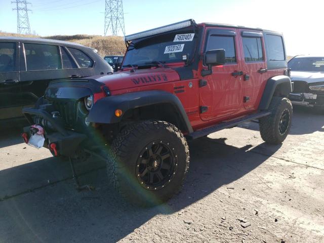JEEP WRANGLER 2015 with VIN 1C4BJWDG9FL731694 - Photo from auction