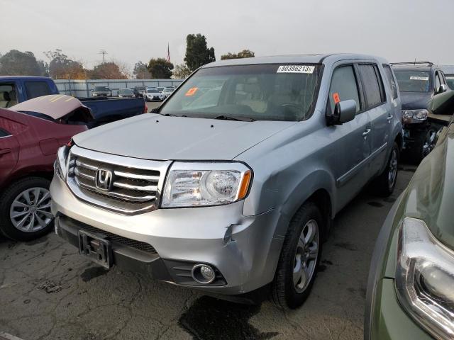 HONDA PILOT EXL 2012 with VIN 5FNYF3H54CB035908 - Photo from auction