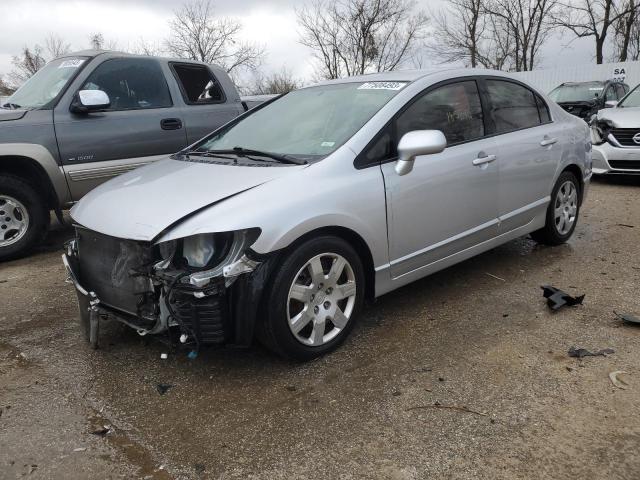 HONDA CIVIC LX 2010 with VIN 19XFA1F57AE074931 - Photo from auction