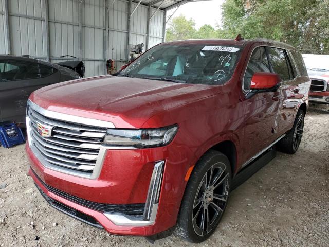 Photo 1 from auction – 2021 CADILLAC ESCALADE P with VIN 1GYS4DKL9MR291489