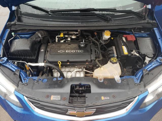 Photo 11 from auction – 2018 CHEVROLET SONIC LT with VIN 1G1JD5SH3J4128079