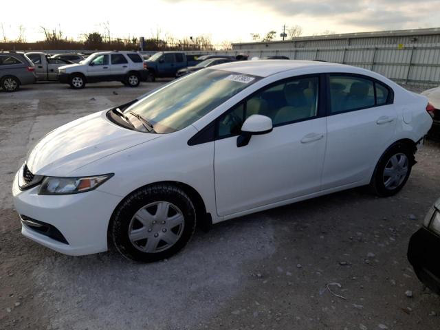 HONDA CIVIC LX 2013 with VIN 19XFB2F53DE066221 - Photo from auction