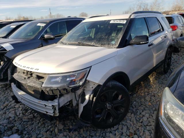 FORD EXPLORER S 2018 with VIN 1FM5K8GT9JGA16569 - Photo from auction