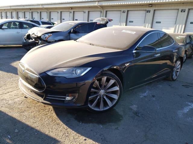 TESLA MODEL S 2013 with VIN 5YJSA1CN1DFP25357 - Photo from auction