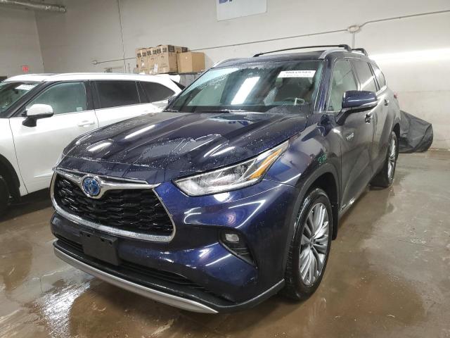 TOYOTA HIGHLANDER 2021 with VIN 5TDEBRCH9MS040554 - Photo from auction