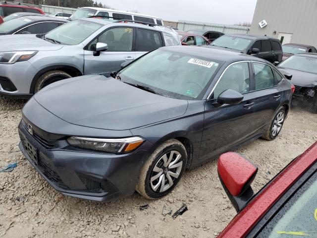 HONDA CIVIC LX 2022 with VIN 2HGFE2F20NH518596 - Photo from auction