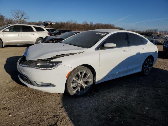 CHRYSLER 200 C 2015 with VIN 1C3CCCCG8FN613675 - Photo from auction