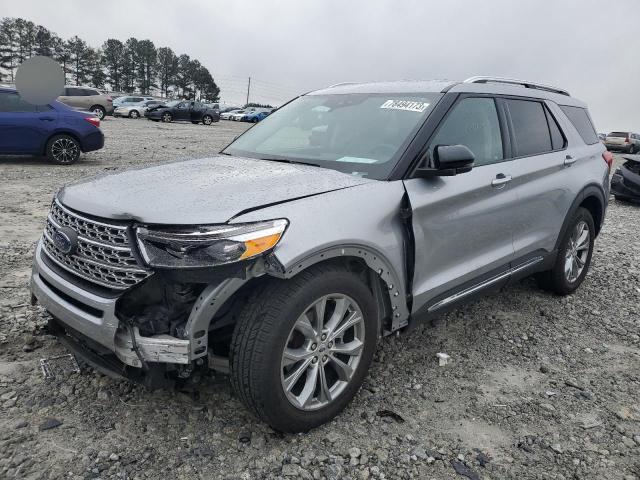 FORD EXPLORER L 2021 with VIN 1FMSK7FH8MGB36524 - Photo from auction