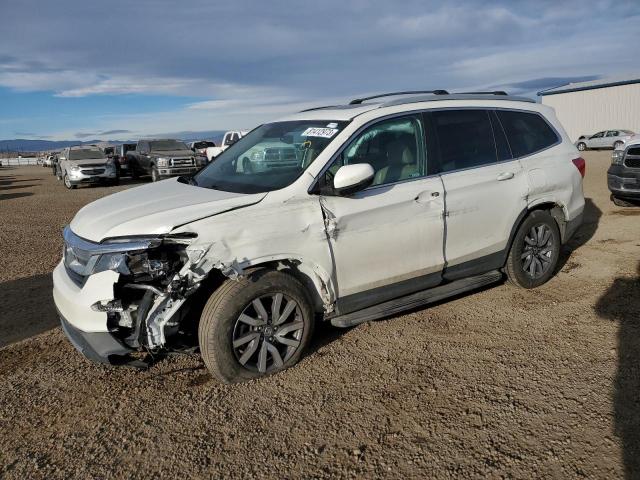 HONDA PILOT EXL 2019 with VIN 5FNYF6H56KB015319 - Photo from auction