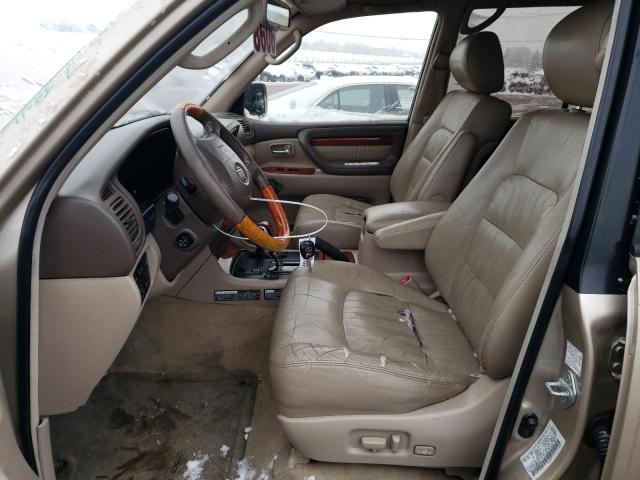 Photo 7 from auction – 2001 LEXUS LX 470 with VIN JTJHT00WX13510268