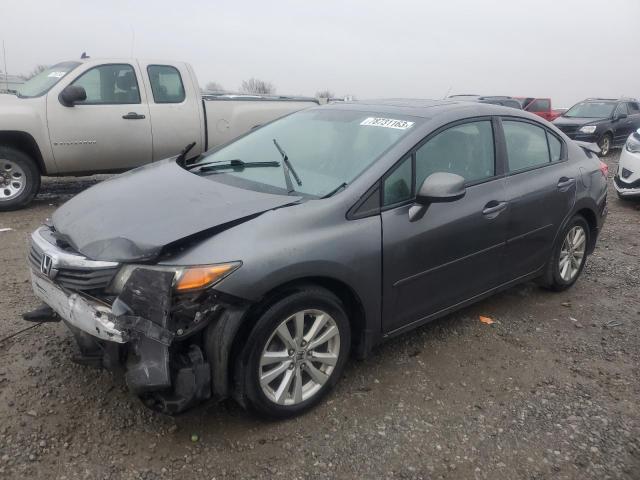 HONDA CIVIC EX 2012 with VIN 19XFB2F8XCE041485 - Photo from auction