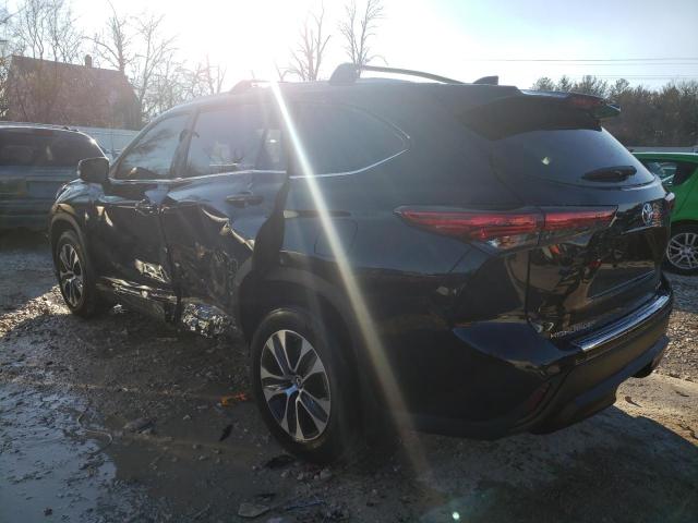 Photo 2 from auction – 2022 TOYOTA HIGHLANDER with VIN 5TDGZRBH9NS237487