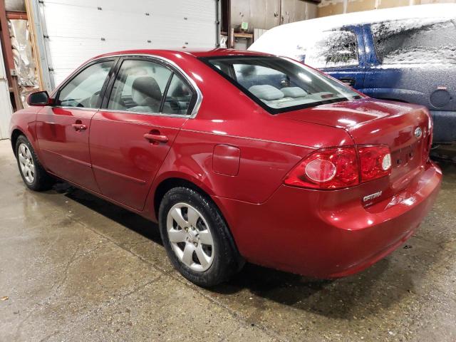 Photo 2 from auction – 2008 KIA OPTIMA LX with VIN KNAGE123985218348