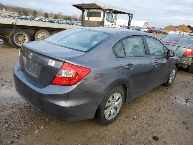 Photo 3 from auction – 2012 HONDA CIVIC LX with VIN 19XFB2F58CE025789