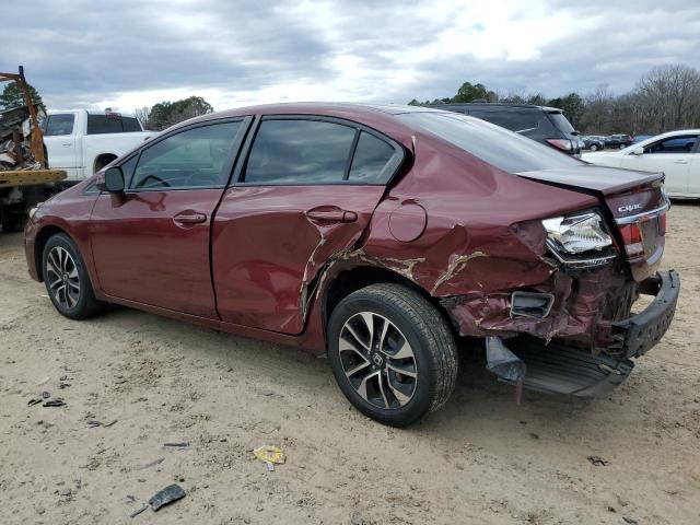 Photo 2 from auction – 2013 HONDA CIVIC EX with VIN 2HGFB2F80DH557877