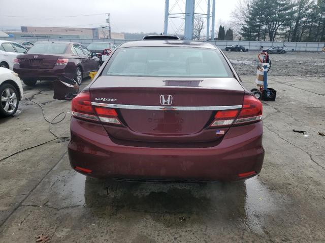Photo 6 from auction – 2014 HONDA CIVIC LX with VIN 19XFB2F52EE219432