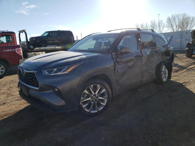 TOYOTA HIGHLANDER 2021 with VIN 5TDDBRCH5MS530484 - Photo from auction