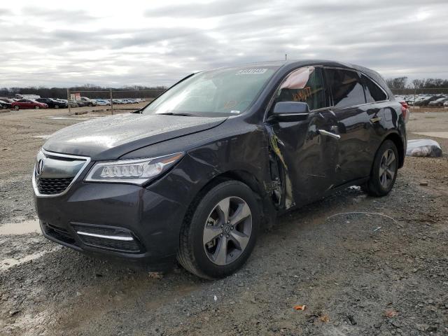 ACURA MDX 2016 with VIN 5FRYD4H26GB031834 - Photo from auction