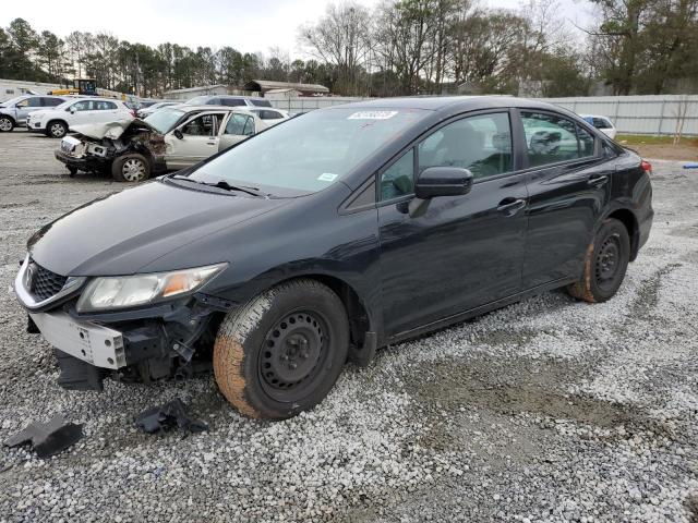 HONDA CIVIC LX 2014 with VIN 2HGFB2F57EH500115 - Photo from auction