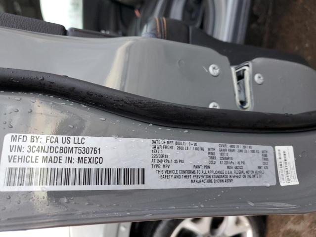 Photo 14 from auction – 2021 JEEP COMPASS LI with VIN 3C4NJDCB0MT530761