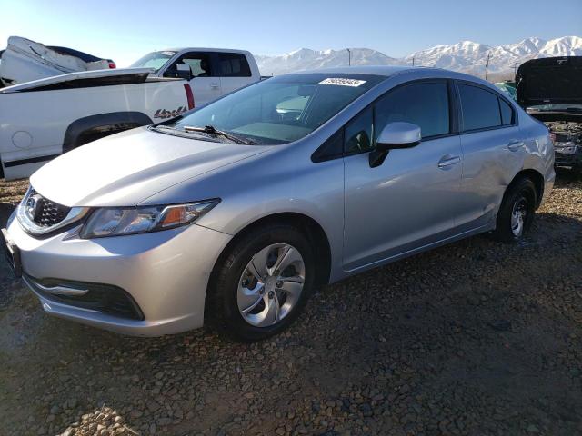 Photo 1 from auction – 2013 HONDA CIVIC LX with VIN 2HGFB2F51DH524960