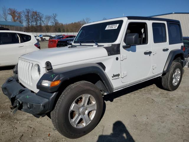 JEEP WRANGLER U 2022 with VIN 1C4HJXDM2NW135488 - Photo from auction
