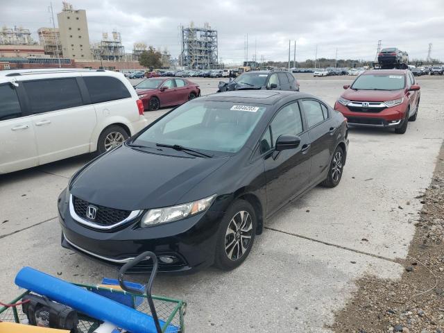 HONDA CIVIC EXL 2015 with VIN 2HGFB2F90FH518637 - Photo from auction
