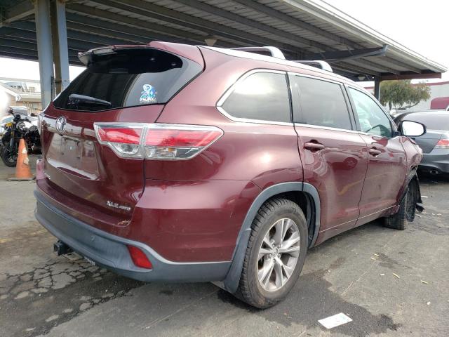 Photo 3 from auction – 2014 TOYOTA HIGHLANDER with VIN 5TDJKRFH4ES036889